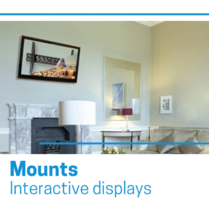 Mounts for interactive screens