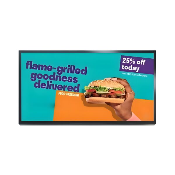 SOLFV 55" IP66 Wall Mounted Outdoor Display