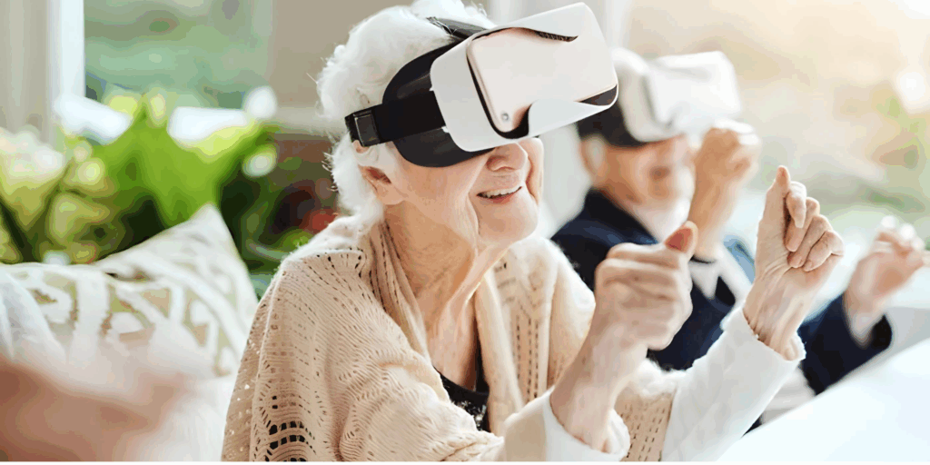 What is virtual reality therapy for care?