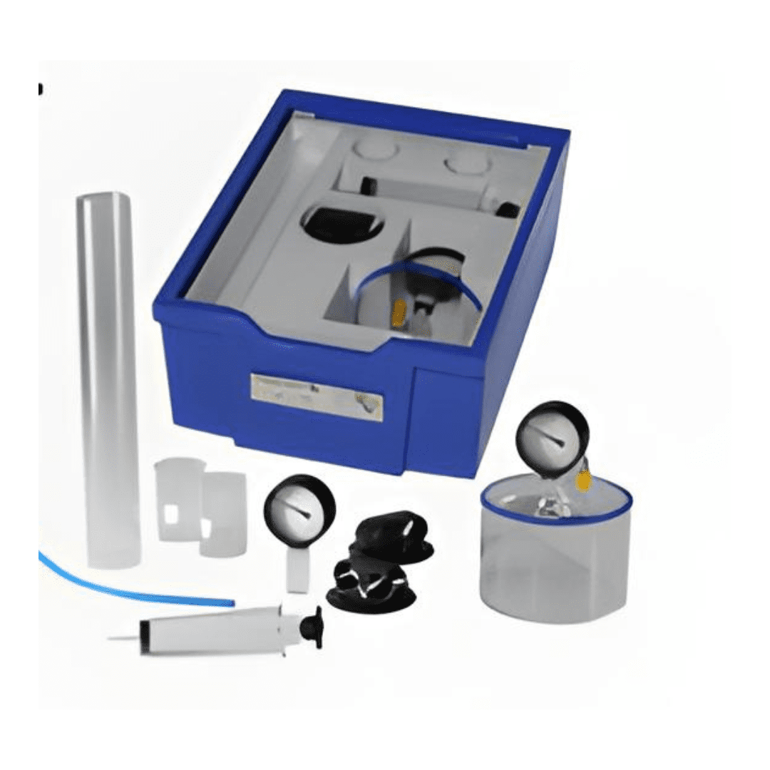 Experiments on vacuum kit for ScienceBus