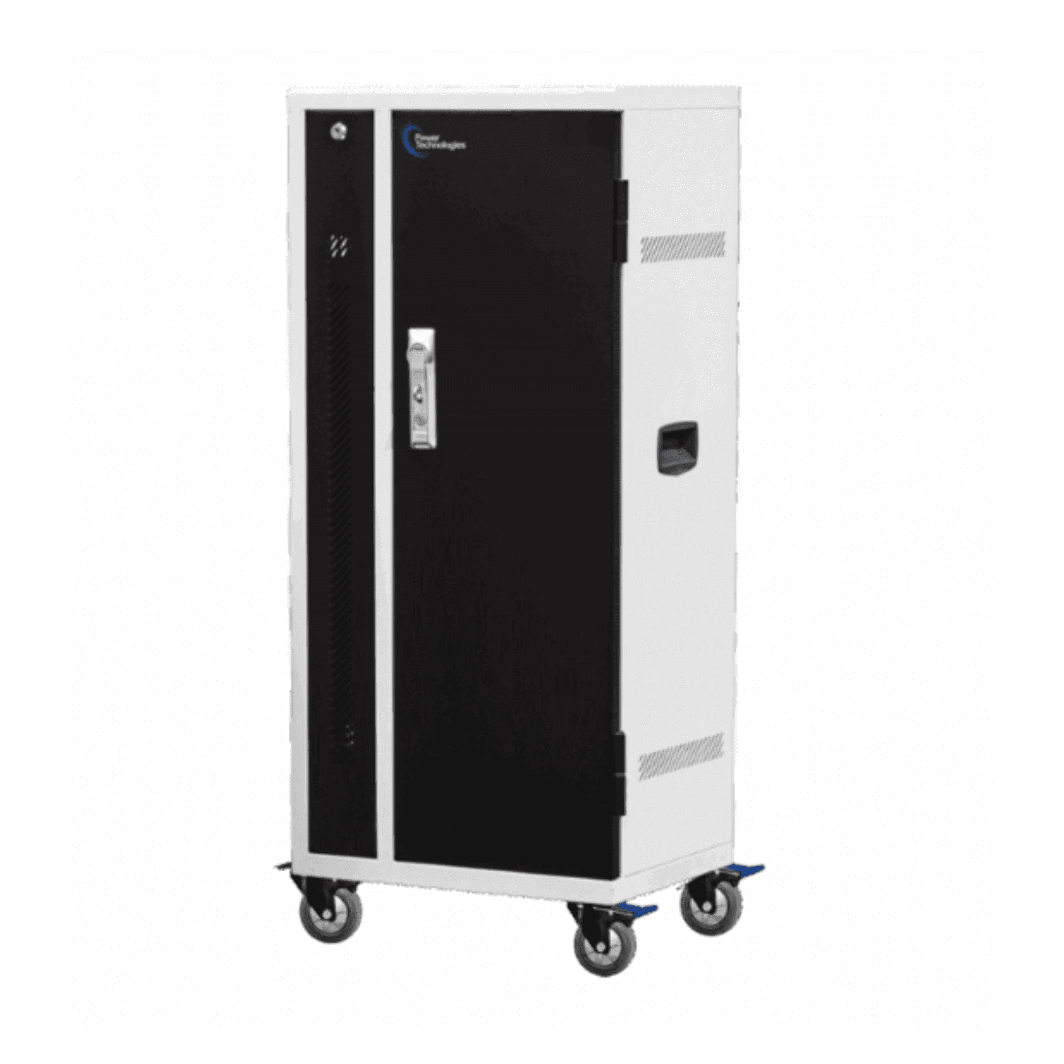 Power Technologies 24-Bay PT-VERT Secure Vertical Basic USB Hub Charging Cart