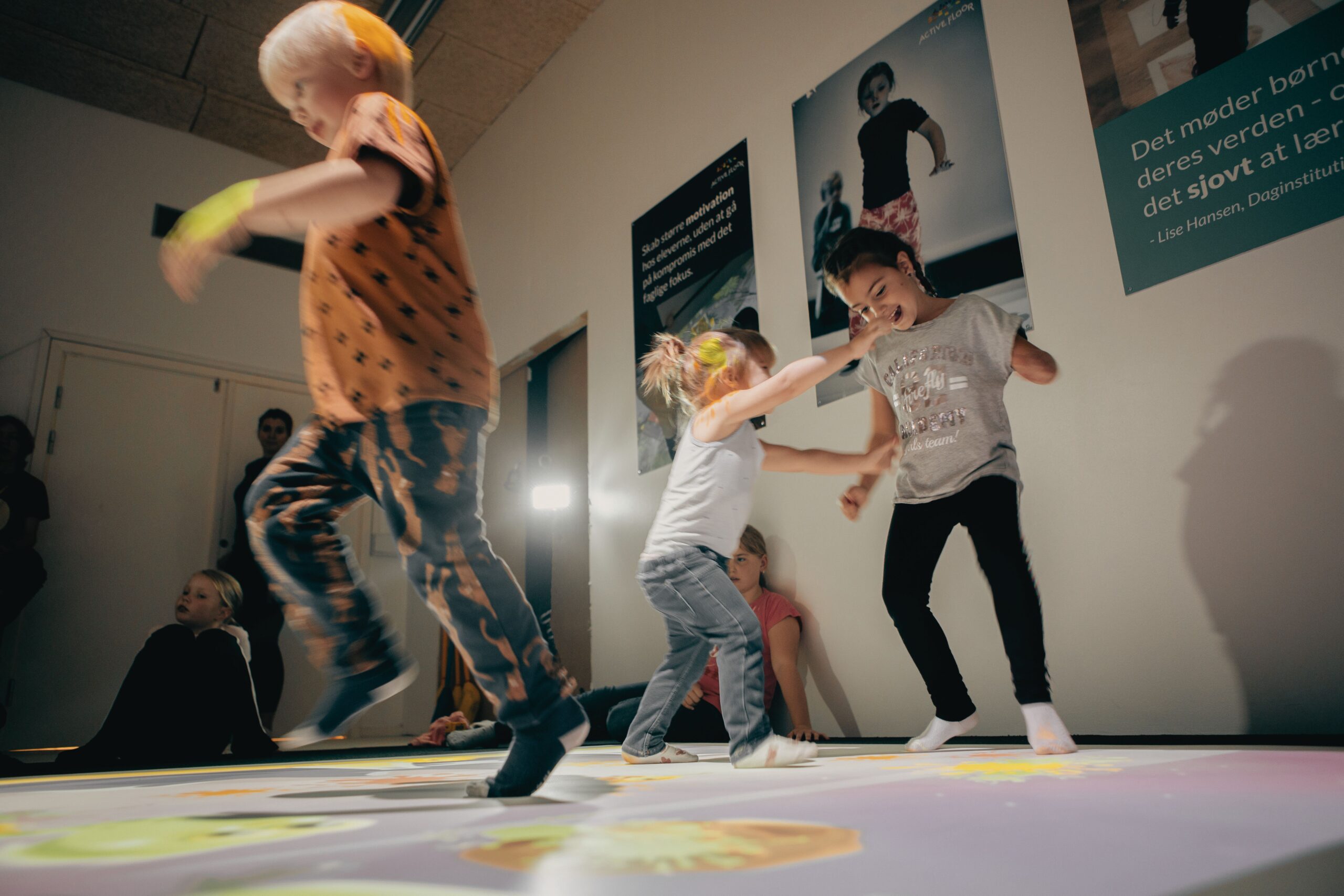ActiveFloor interactive projector for early years