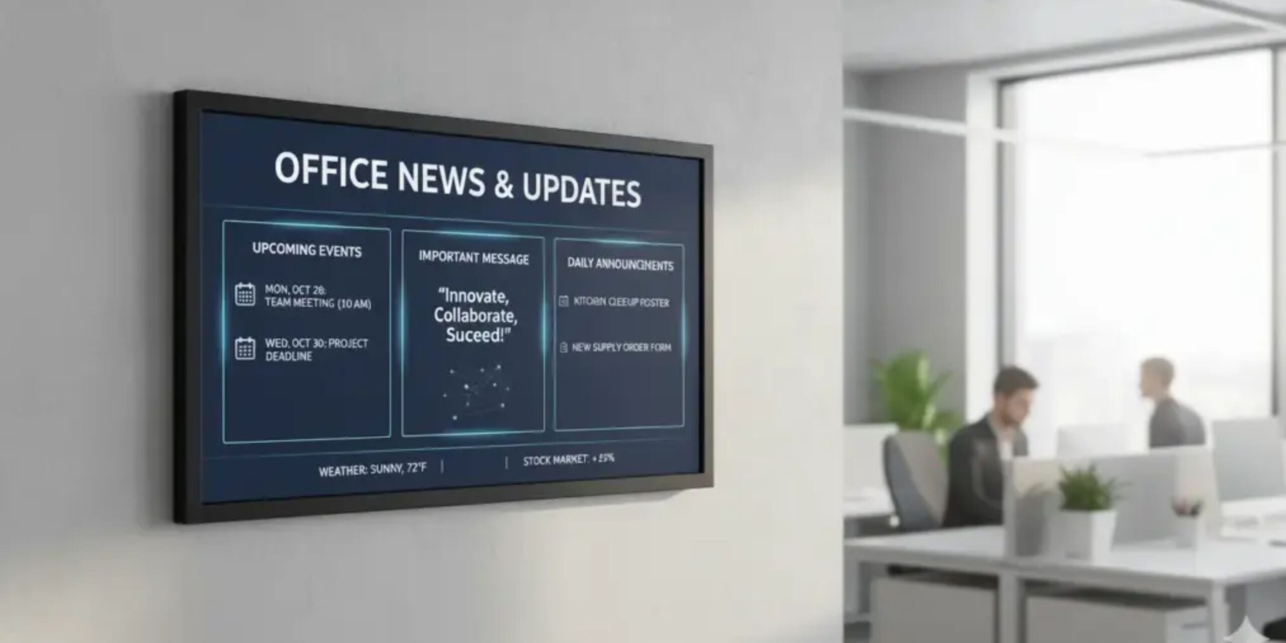 office news bulletin